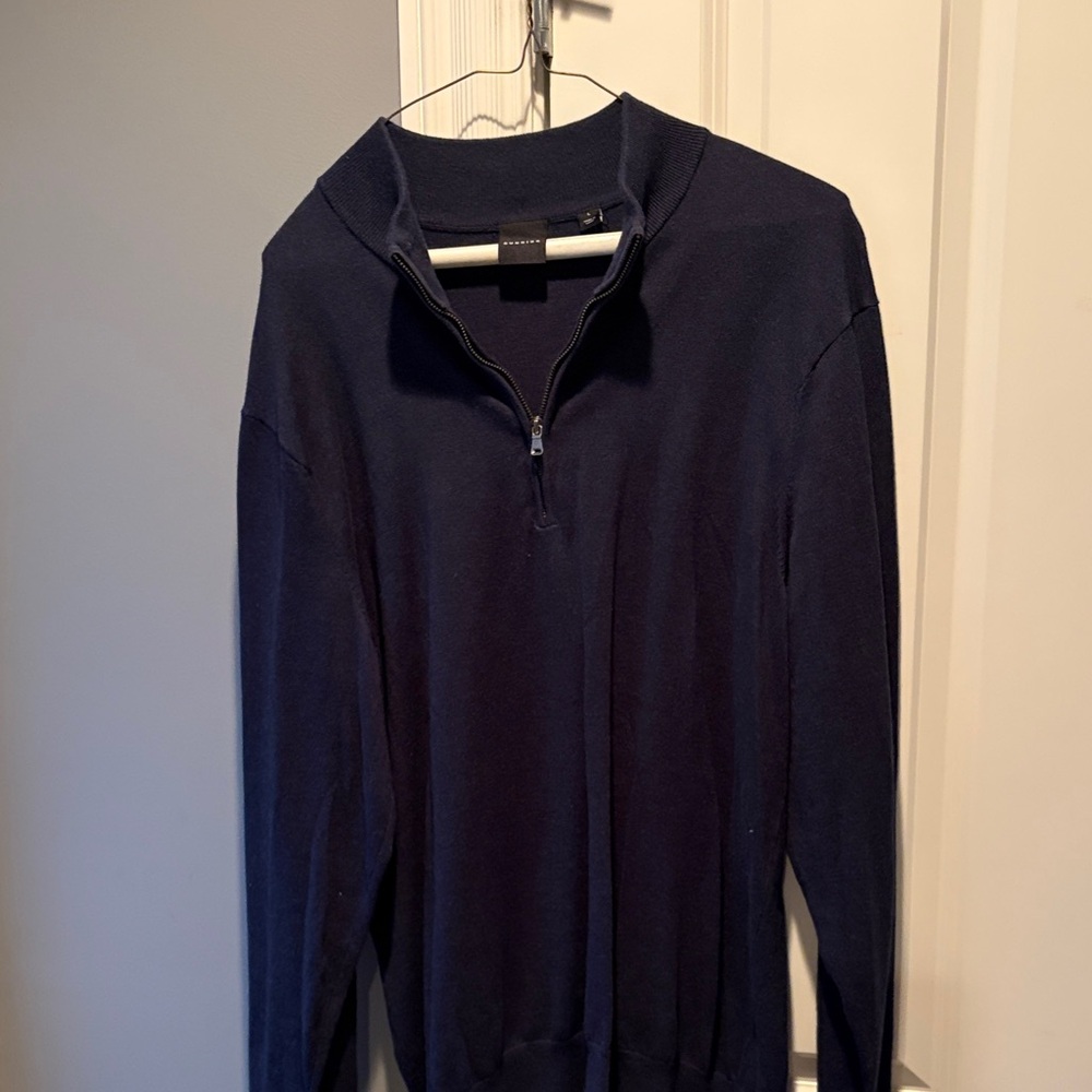 Dunning Navy Sweater